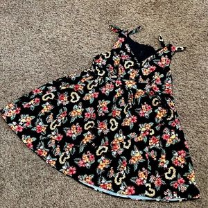 Torrid Disney Hawaiian Mickey Floral Plus Size Dress